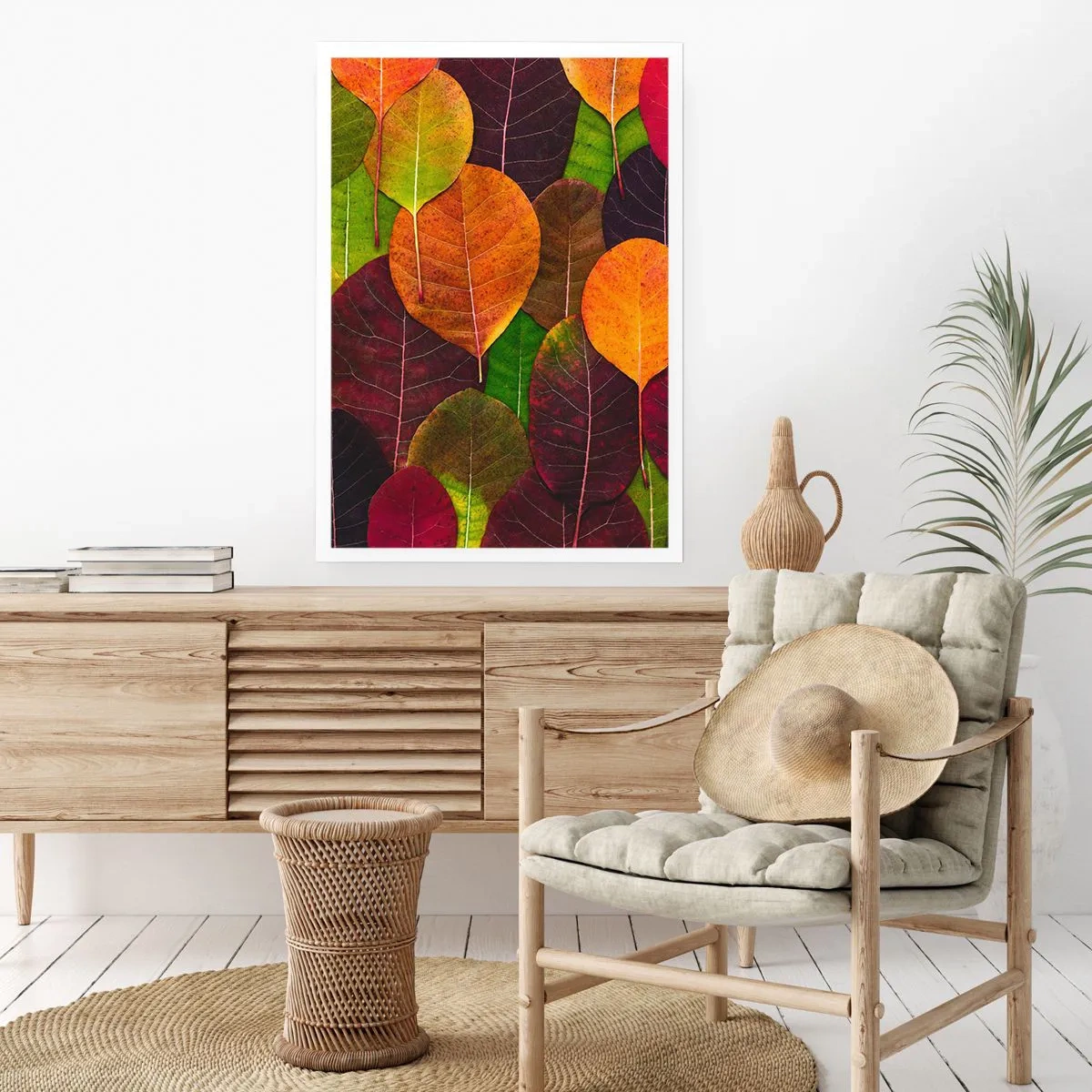 Plagát - Jesenná mozaika - 40x50 cm