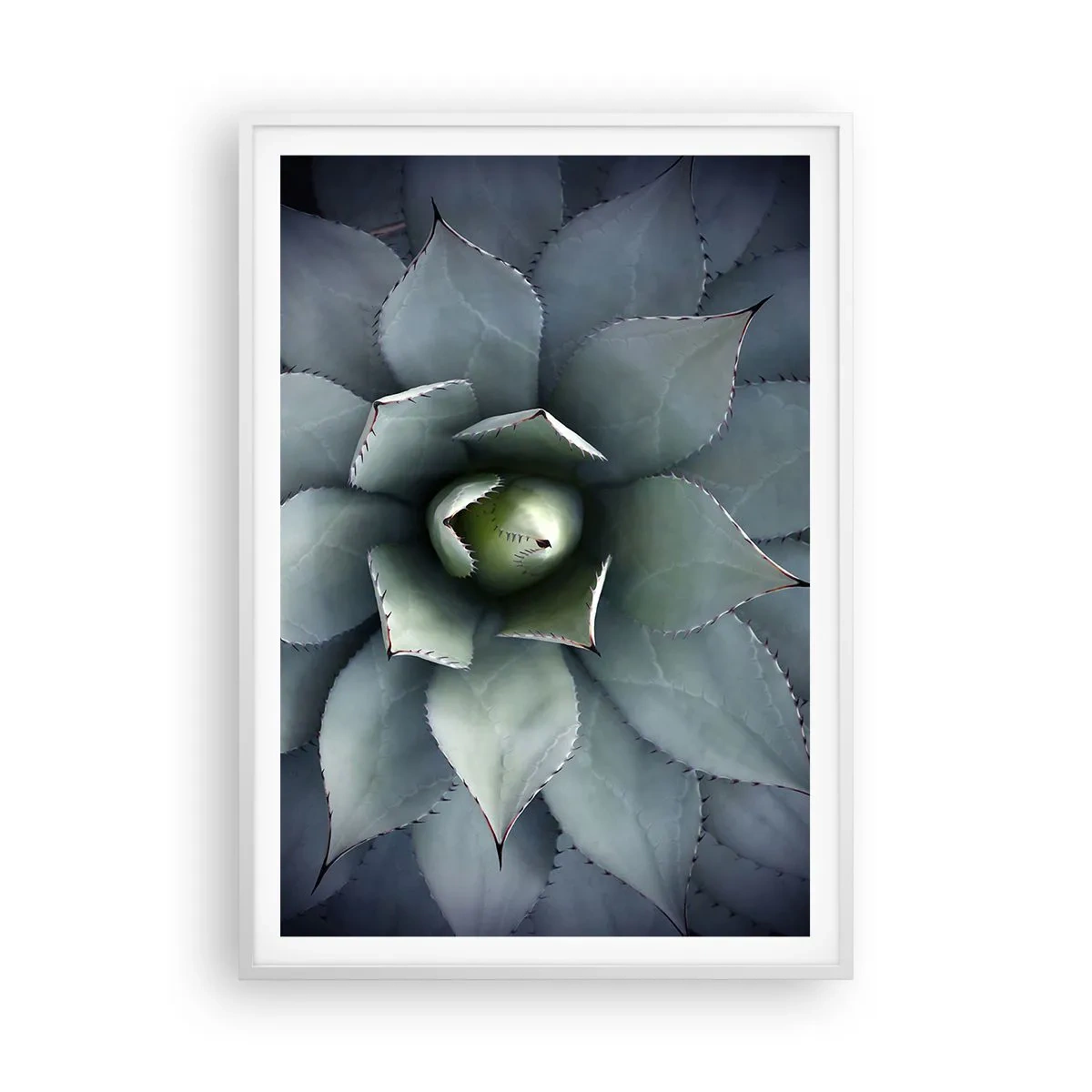 Plagát v bielom ráme - Zvádza a varuje - 70x100 cm