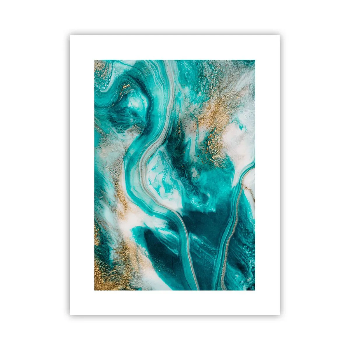 Plagát - Rieka zlata - 30x40 cm