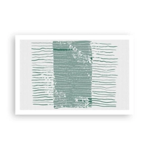 Plagát - Morská abstrakcia - 91x61 cm