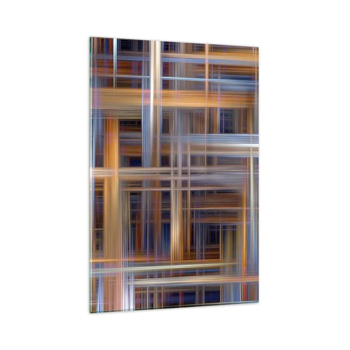 Obraz na skle - Utkané zo svetla - 80x120 cm