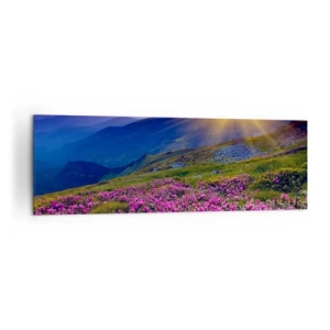 Obraz na plátne - …A okolo vonia kosodrevina a voňajú byliny - 160x50 cm