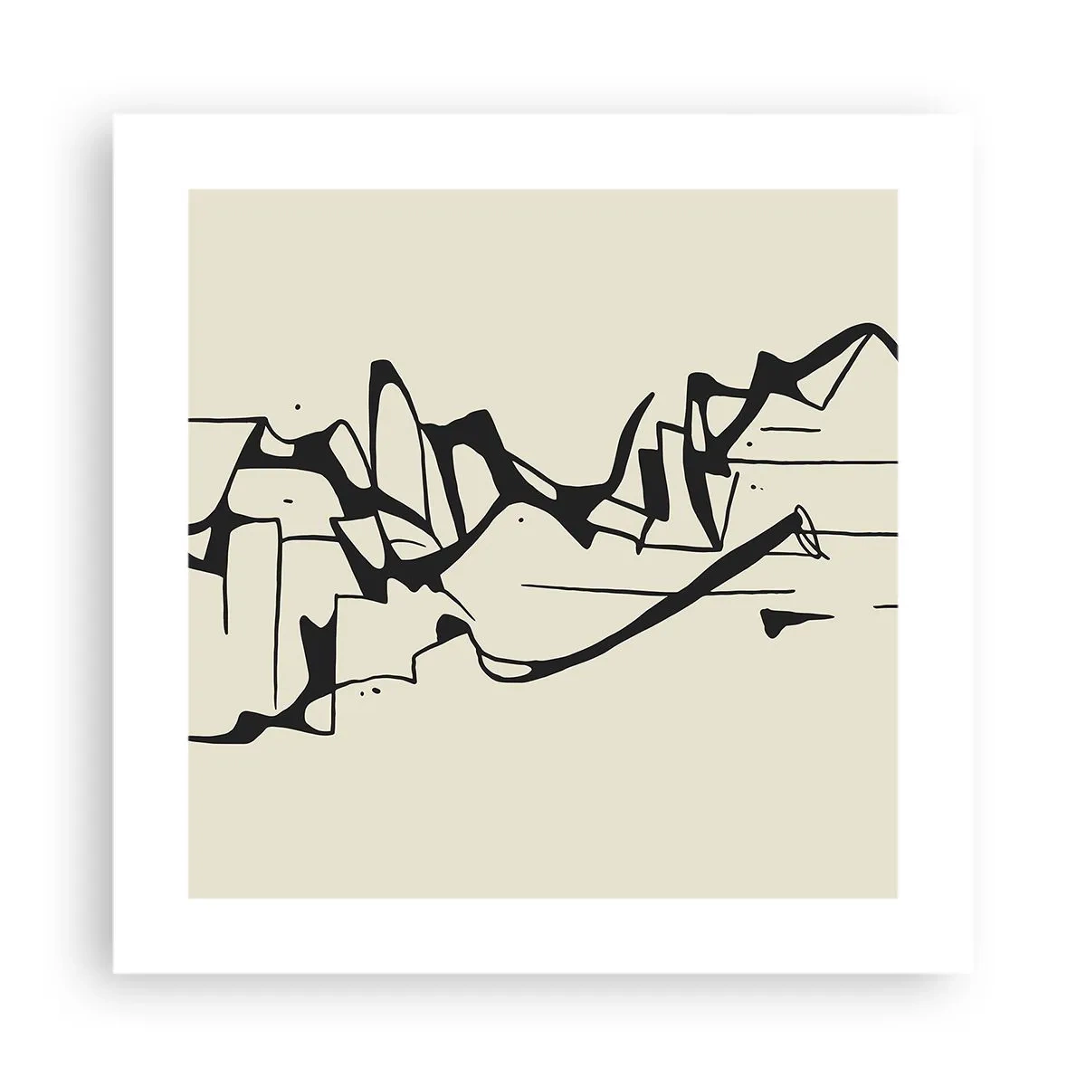 Plagát - Možná krajina - 40x40 cm