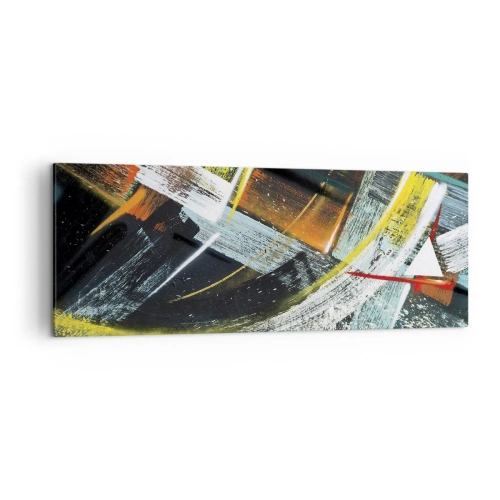 Obraz na plátne - Energia pohybu - 140x50 cm
