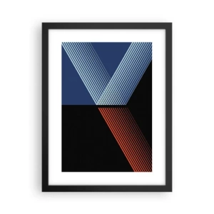 Plagát v čiernom ráme - Jednoduchý príbeh - 30x40 cm