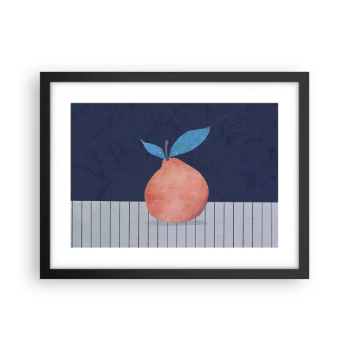 Plagát v čiernom ráme - Konvexita a rovina - 40x30 cm