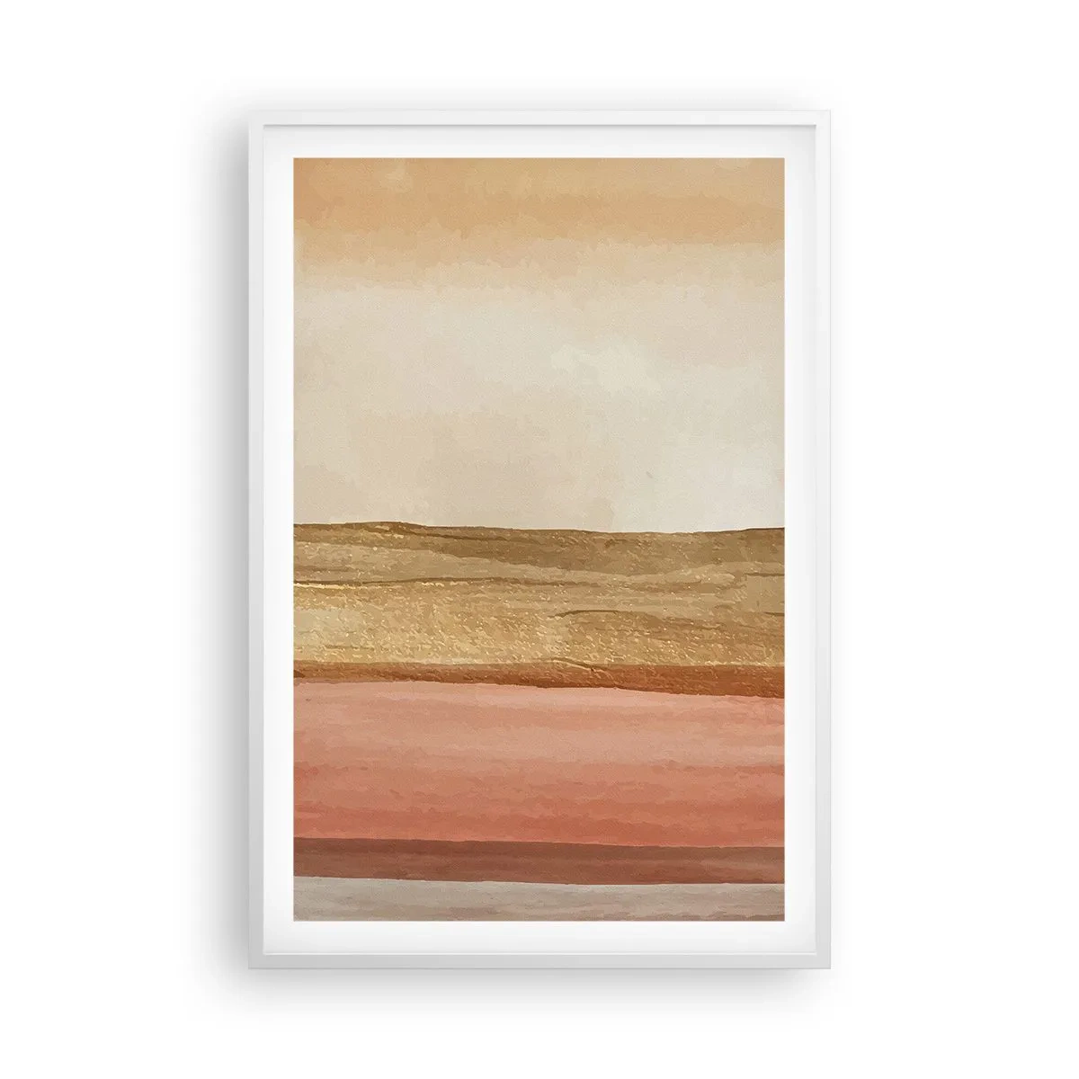 Plagát v bielom ráme - Vertikálna kompozícia - 61x91 cm