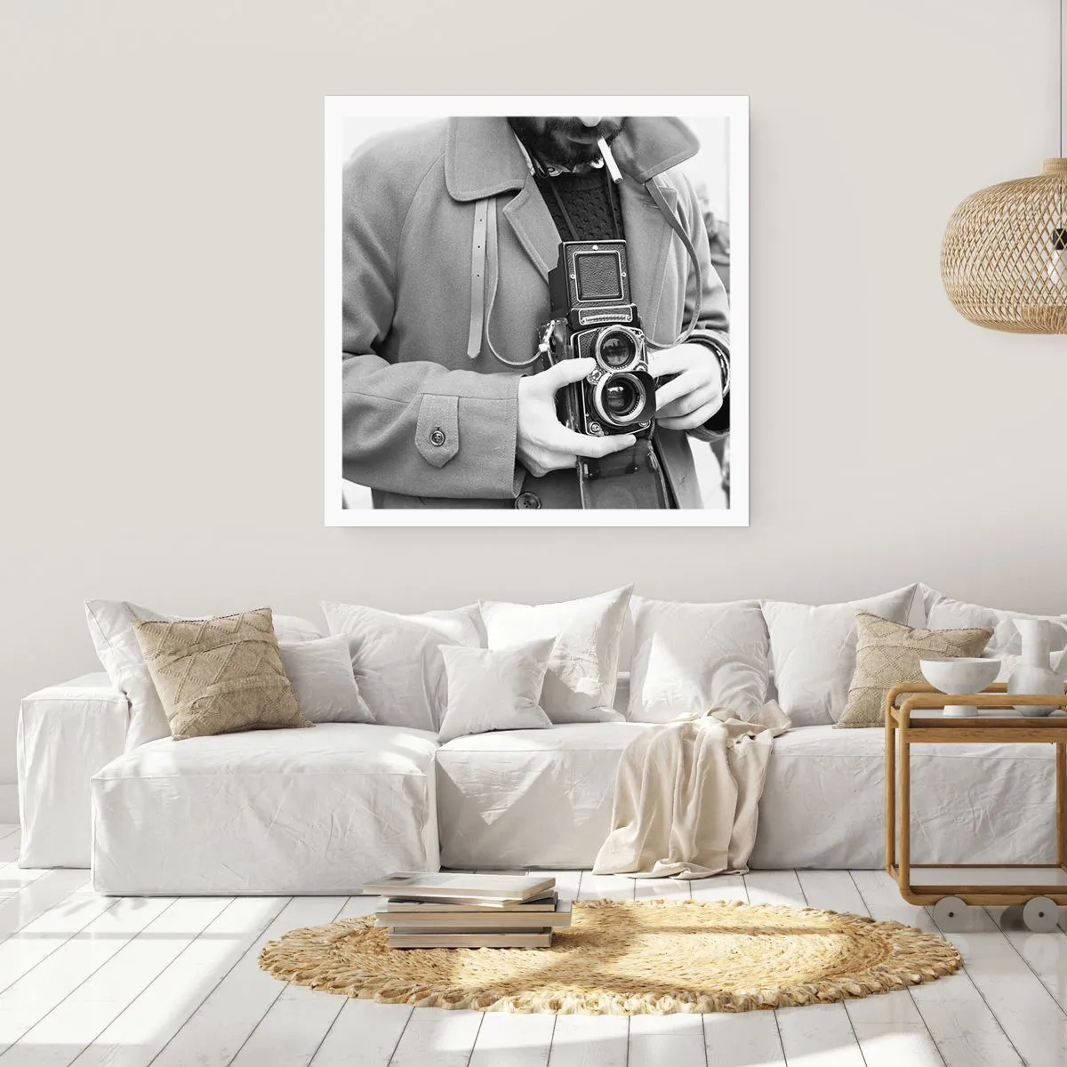 Plagát - V retro štýle - 30x30 cm