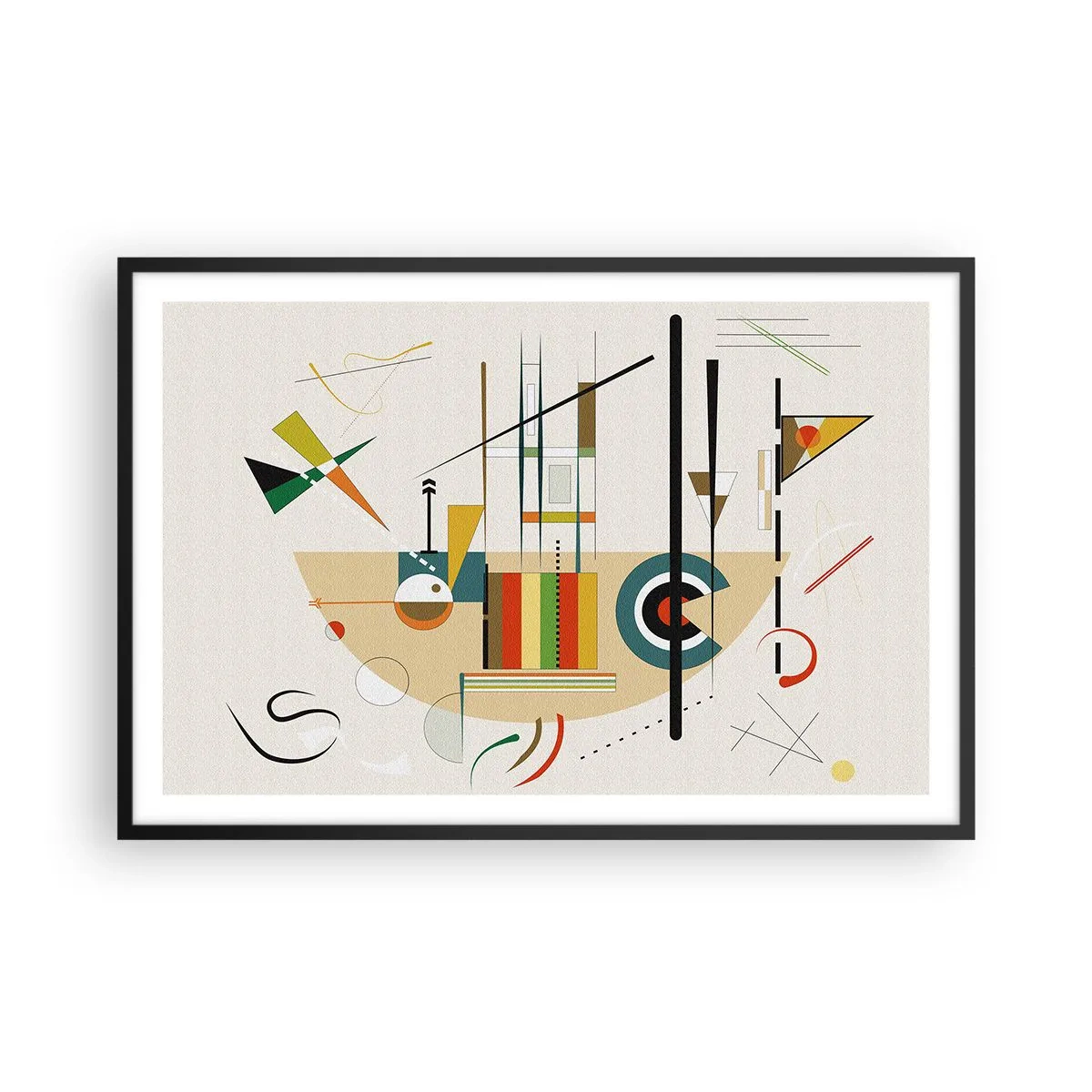 Plagát v čiernom ráme - A svet sa smeje - 91x61 cm