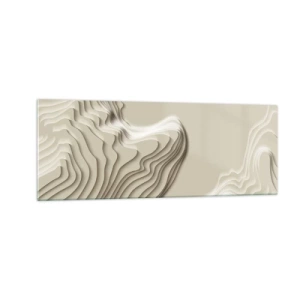Obraz na skle - Topografia umenia - 140x50 cm