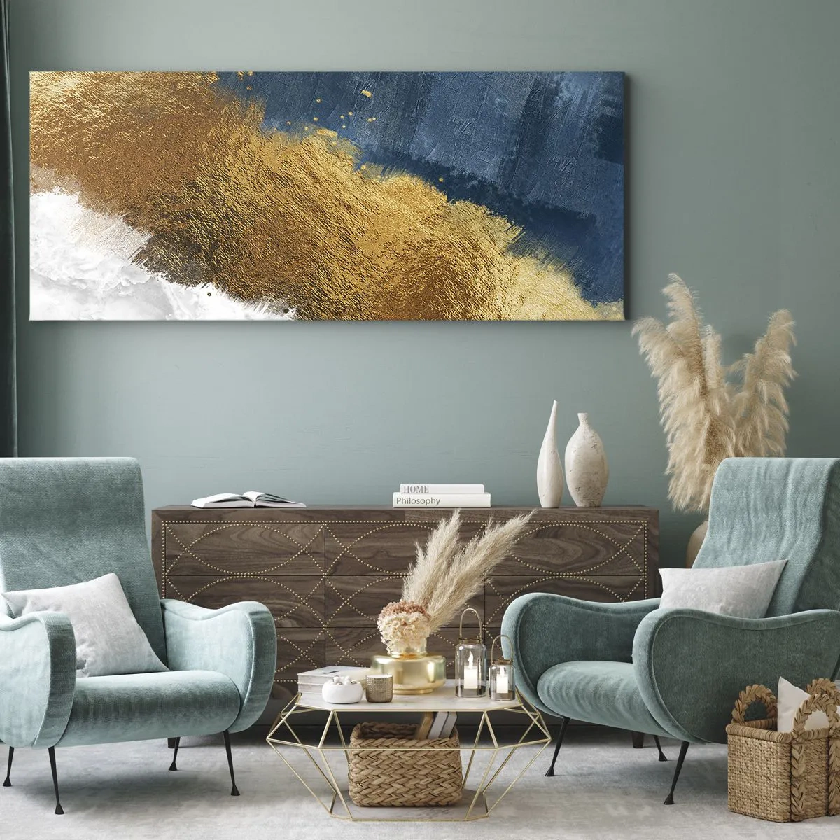 Obraz na plátne - Farby leta - 100x40 cm