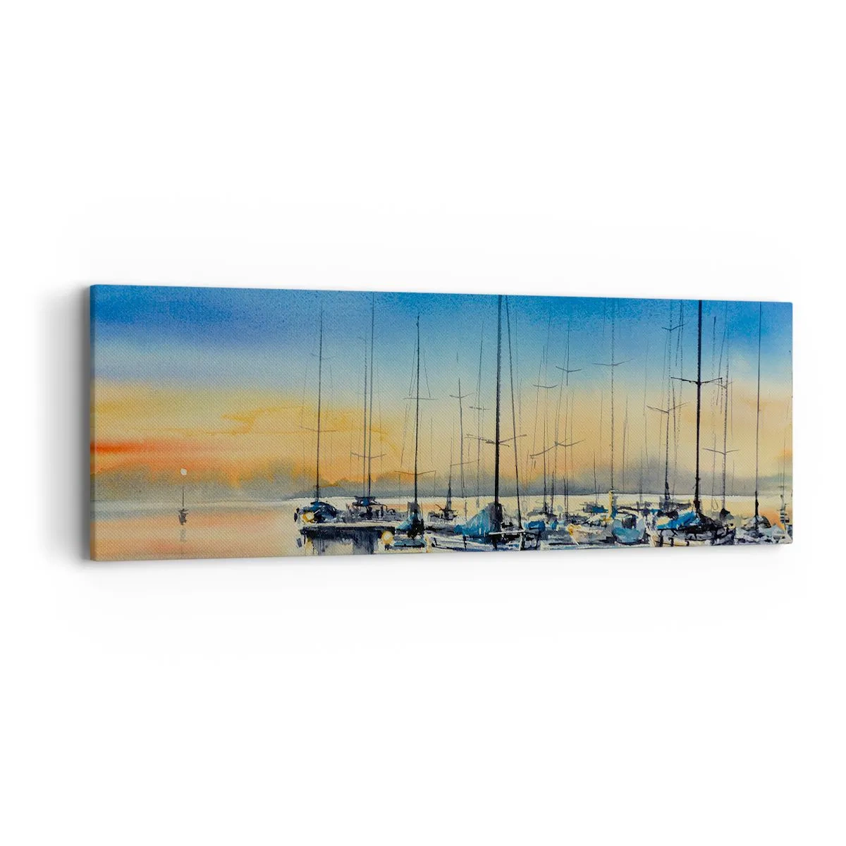 Obraz na plátne - Koniec dobrého dňa - 90x30 cm