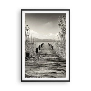 Plagát v čiernom ráme - V ústraní tráv - 61x91 cm
