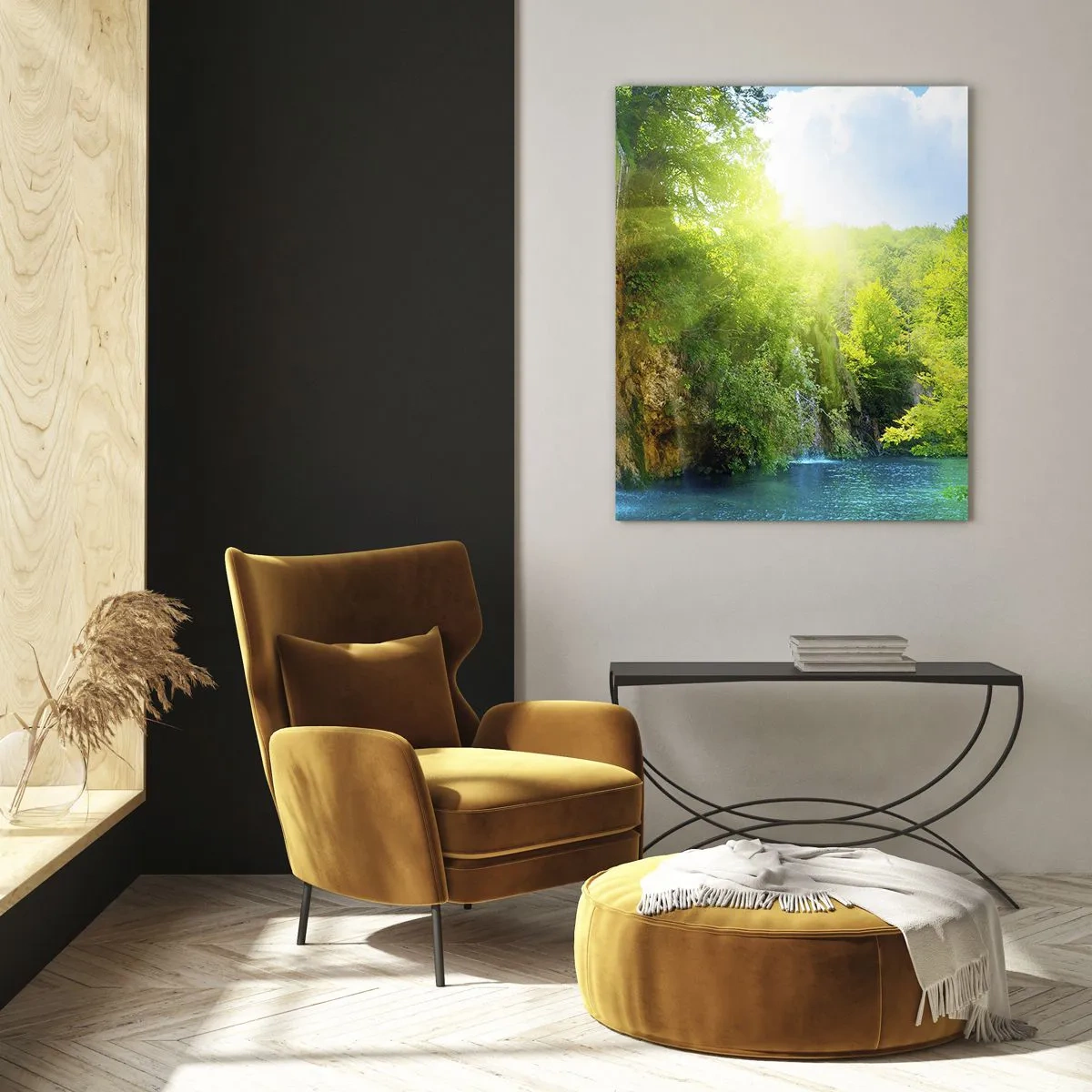 Obraz na skle - To musí byť Eden - 50x70 cm