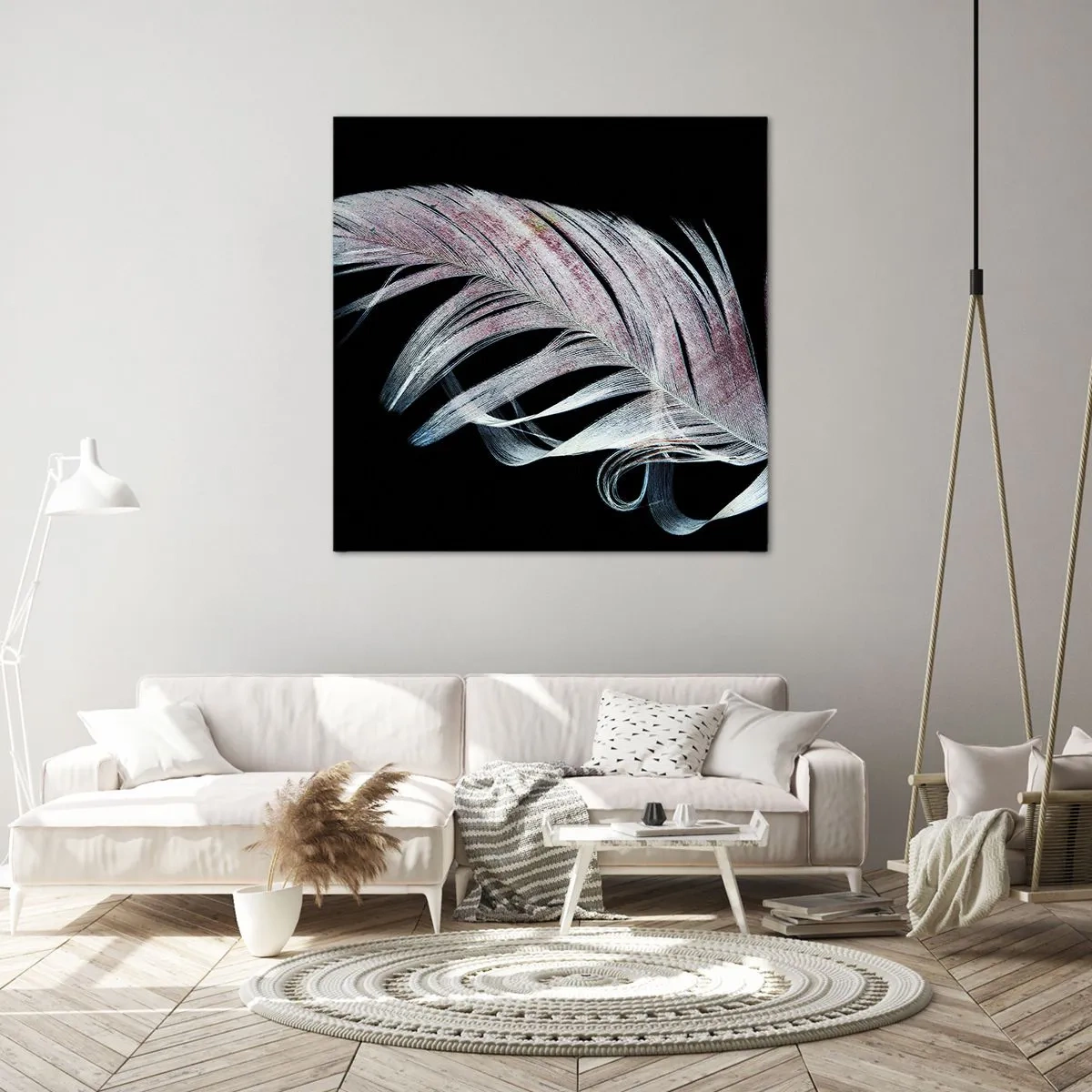 Obraz na plátne - Premýšľajte o dotyku - 70x70 cm