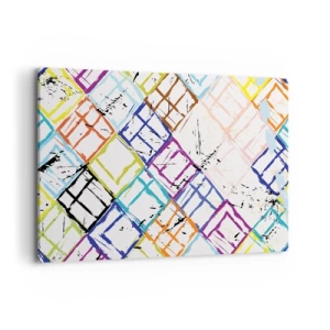 Obraz na plátne - Bunky na prenájom - 100x70 cm