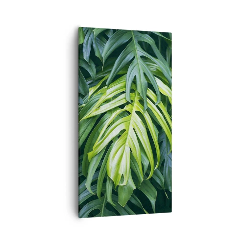 Obraz na plátne - Ponoriť sa do sviežosti - 55x100 cm