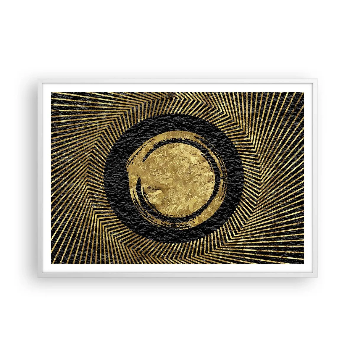 Plagát v bielom ráme - Glamour - 100x70 cm