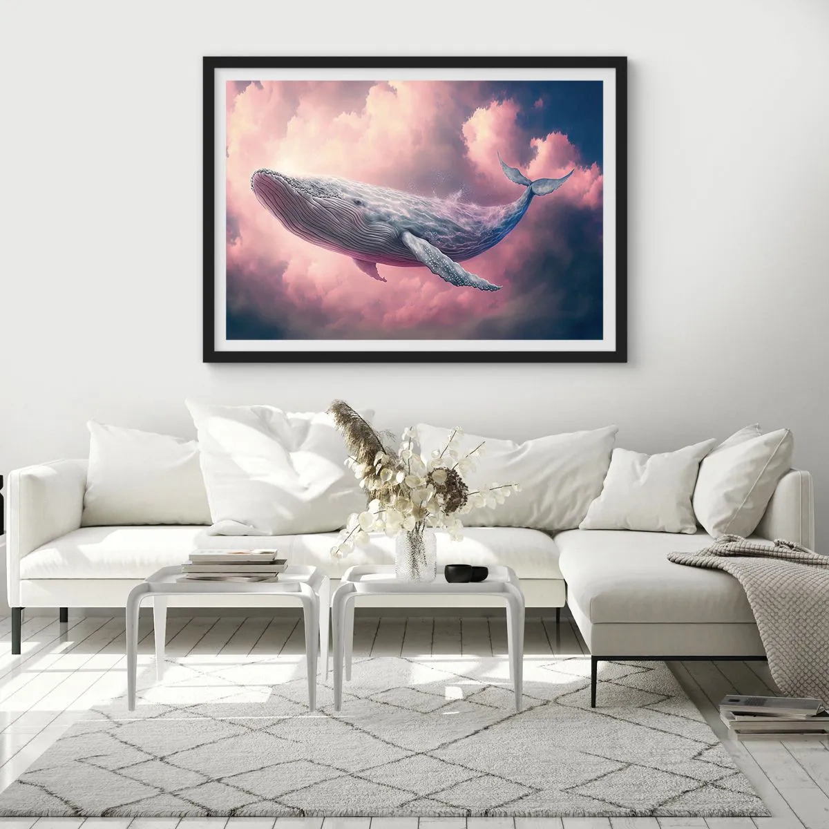 Plagát v čiernom ráme - Otri si oči - 40x30 cm