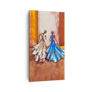 Obraz na plátne - Pôvabné duo - 55x100 cm