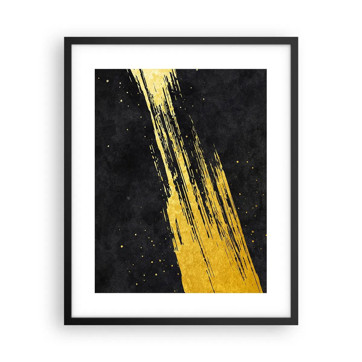 Plagát v čiernom ráme - Skok do hyperpriestoru - 40x50 cm