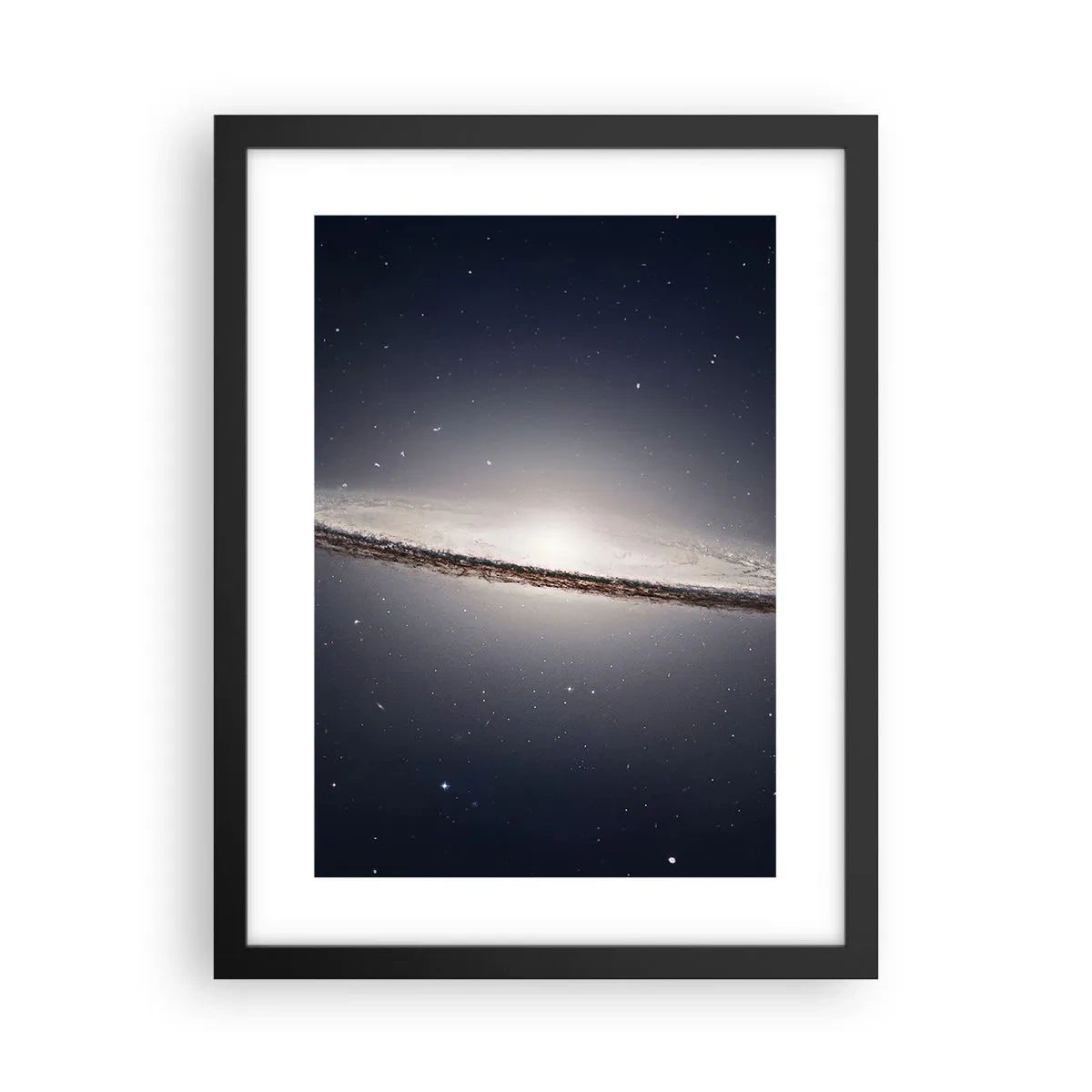 Plagát v čiernom ráme - Kedysi dávno v jednej preďalekej galaxii… - 30x40 cm