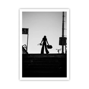 Plagát - Mestská cesta - 70x100 cm