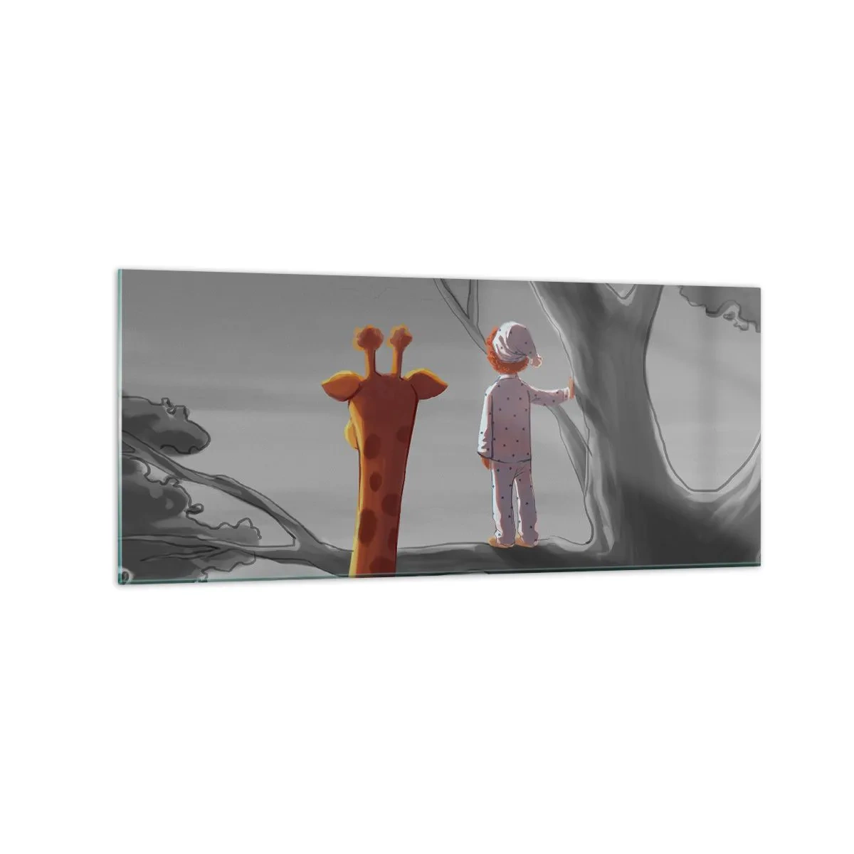 Obraz na skle - To sa naozaj deje - 120x50 cm