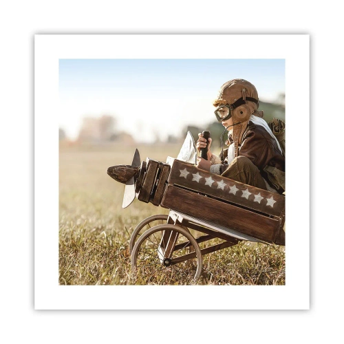 Plagát - Štart do snov - 40x40 cm