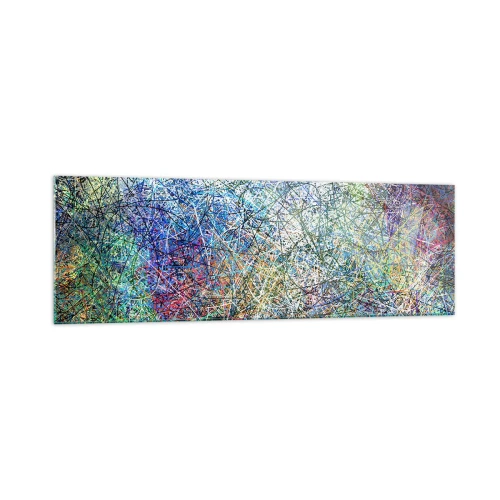 Obraz na skle - To nie je tak jednoduché - 160x50 cm