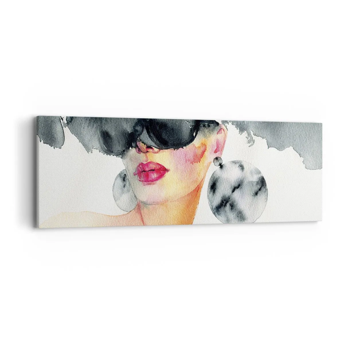 Obraz na plátne - Tajomstvo elegancie - 90x30 cm