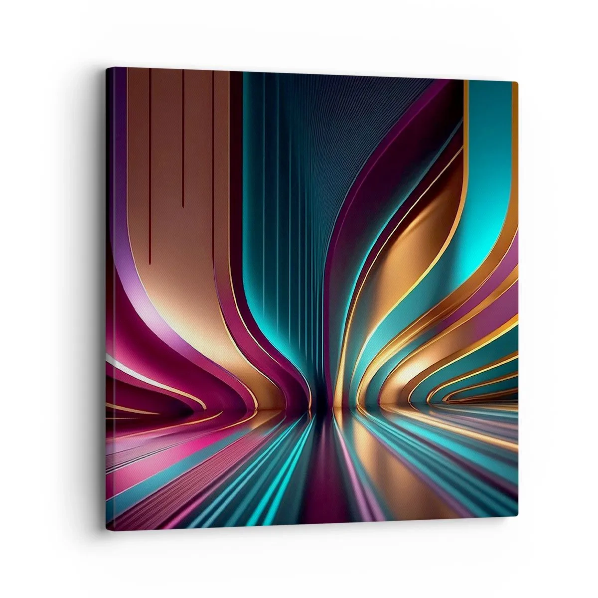Obraz na plátne - Architektúra svetla - 30x30 cm