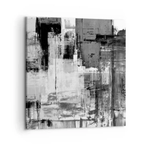 Obraz na plátne - Sivé je krásne - 60x60 cm