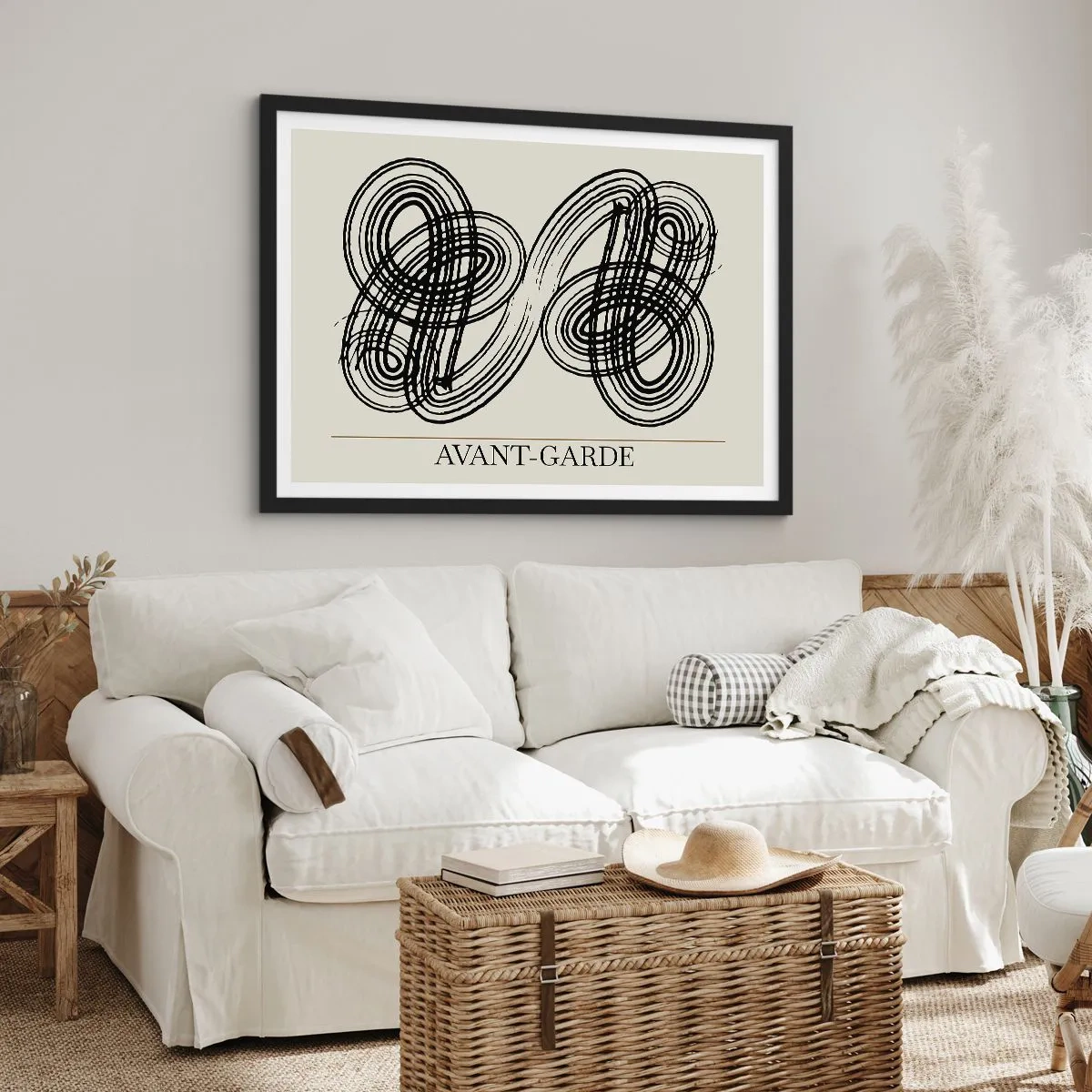 Plagát v čiernom ráme - Vyšlo to spontánne - 40x30 cm