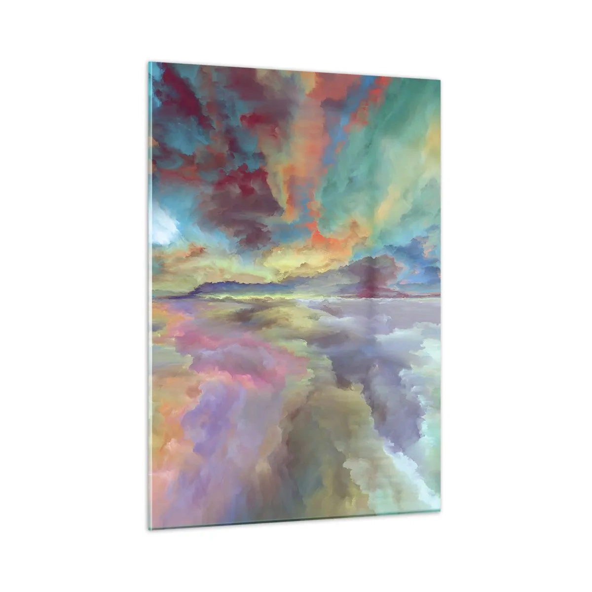Obraz na skle - Dve neba - 50x70 cm