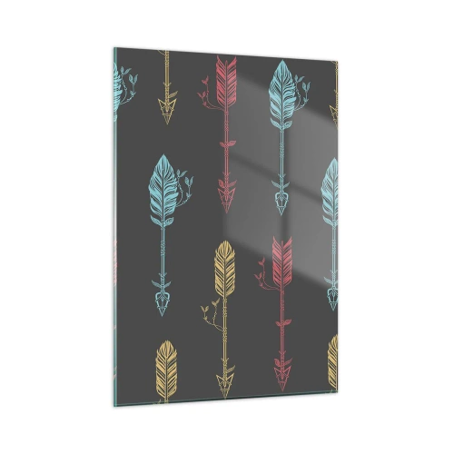 Obraz na skle - Do jednej rady - 50x70 cm