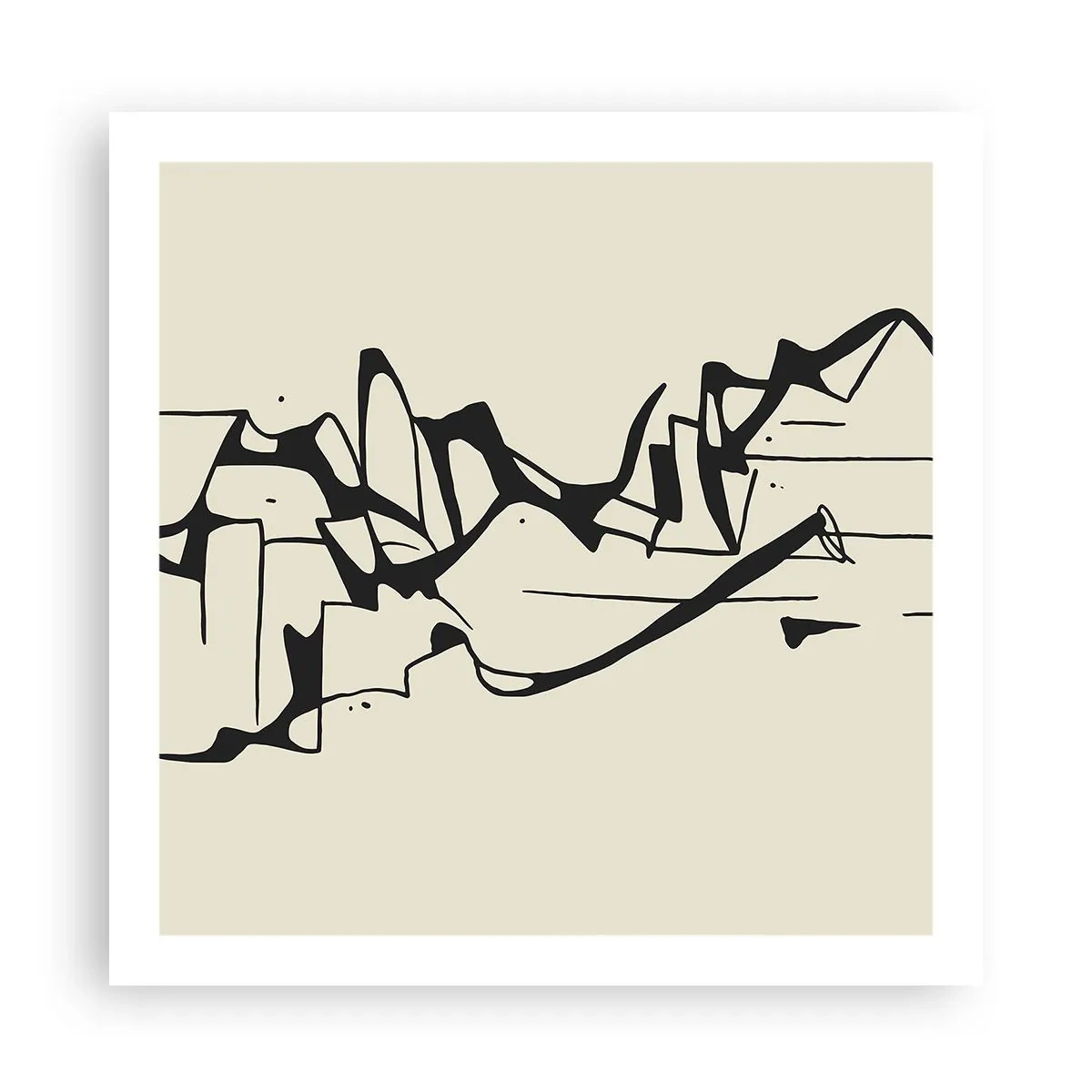 Plagát - Možná krajina - 60x60 cm