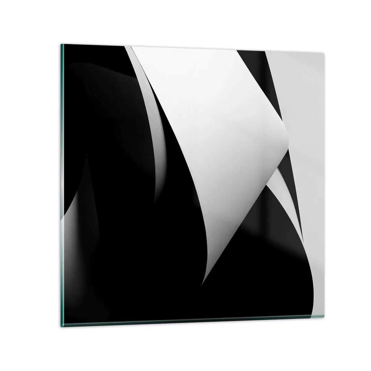 Obraz na skle - Svetlo z hlbín tieňa - 60x60 cm