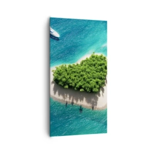 Obraz na plátne - Milujem leto - 65x120 cm