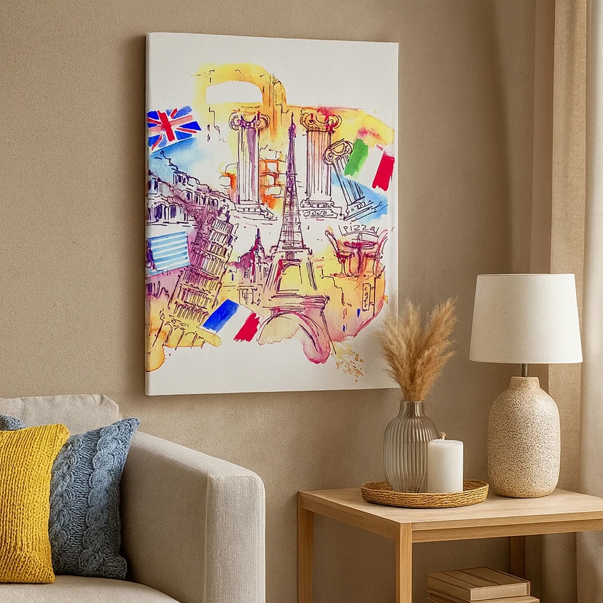 Obraz na plátne - Európske turné - 50x70 cm