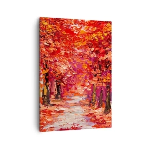 Obraz na plátne - Jesenná impresia - 50x70 cm