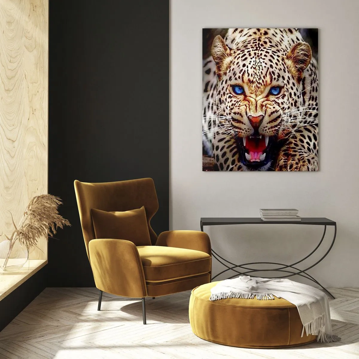 Obraz na skle - Zlosť kráse neškodí - 70x100 cm