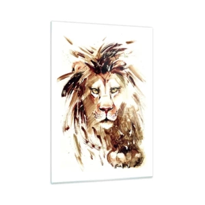 Obraz na skle - Sila a dôstojnosť - 50x70 cm