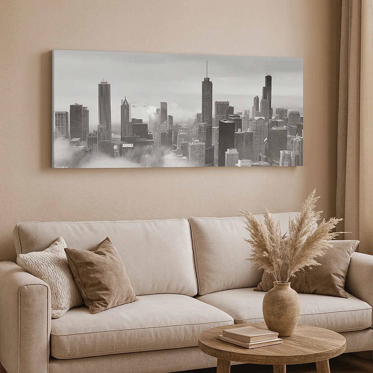 Obraz na plátne - Americká krajina - 30x30 cm