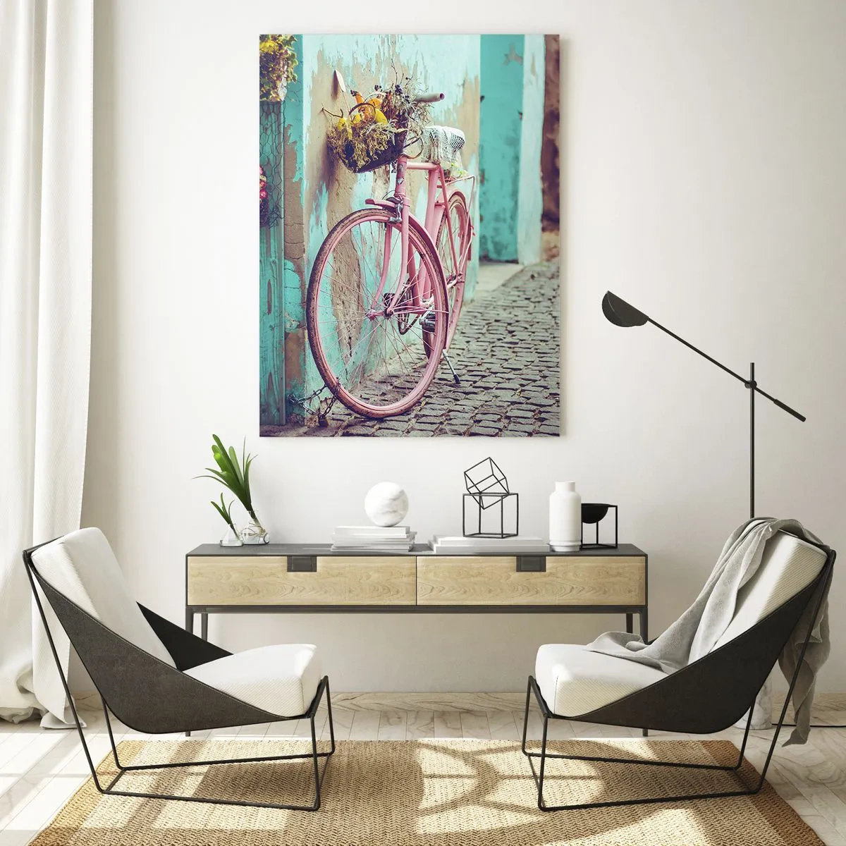 Obraz na skle - Hneď sa vrátim - 50x70 cm