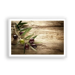 Plagát v bielom ráme - Priamo od prírody - 91x61 cm