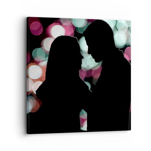 Obraz na plátne - Áno! - 30x30 cm