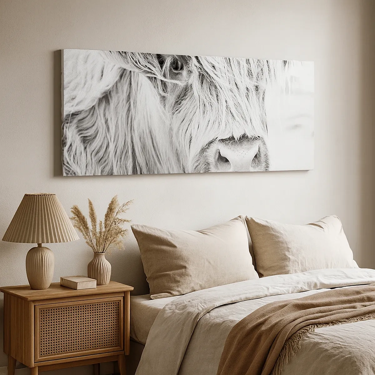 Obraz na plátne - Škótska divokosť - 30x30 cm