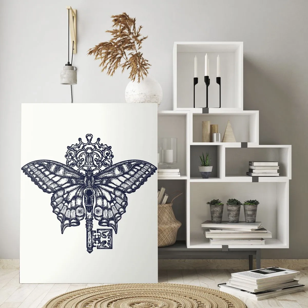 Obraz na skle - Všetky tajomstvá srdca - 80x120 cm