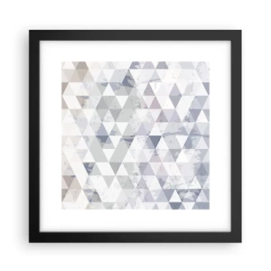 Plagát v čiernom ráme - V rytme na tri - 30x30 cm